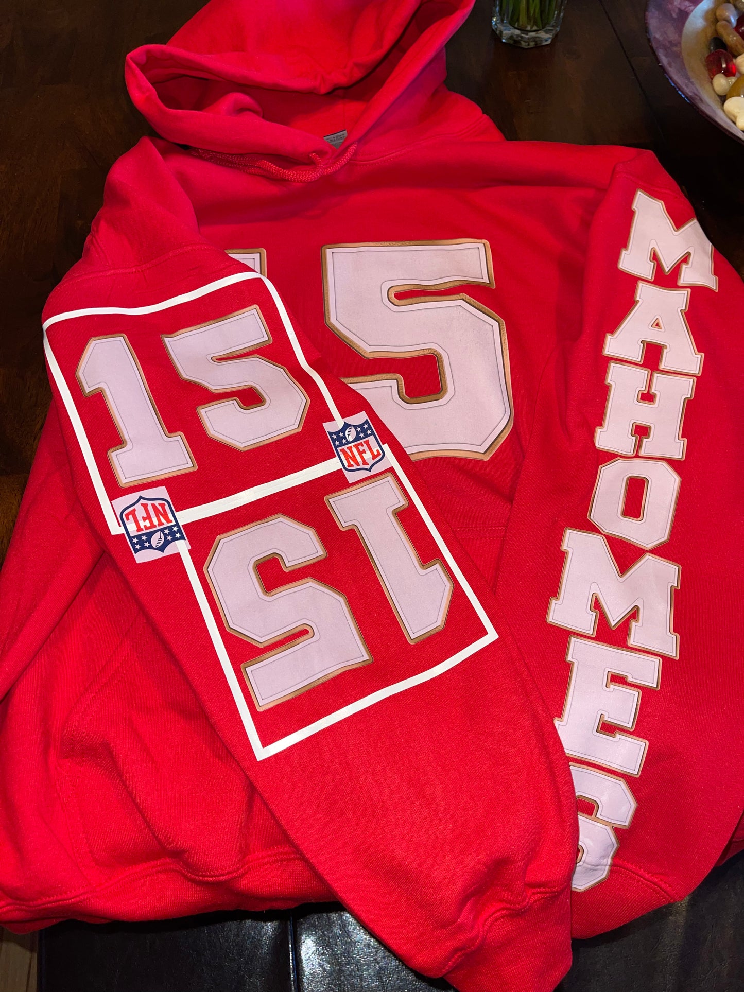 Mahomes Numbers & Names Sweatshirts