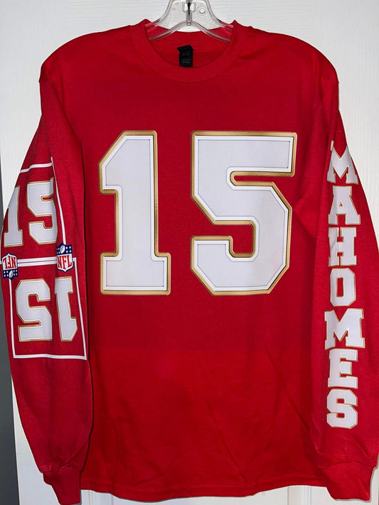 Mahomes Numbers & Names Sweatshirts