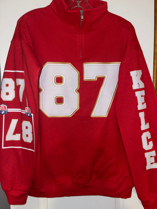 Kelce Numbers & Names Sweatshirts